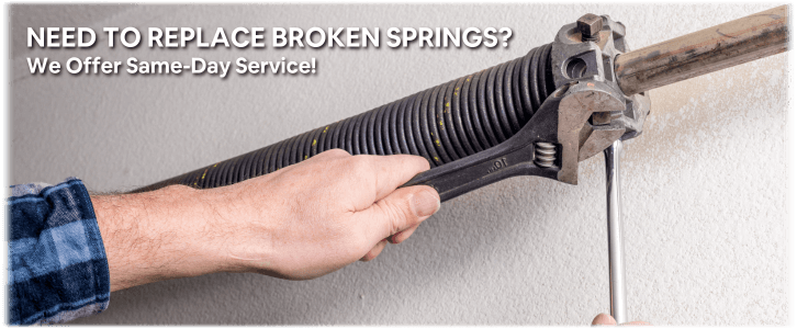 Broken Garage Door Spring Voorhees NJ